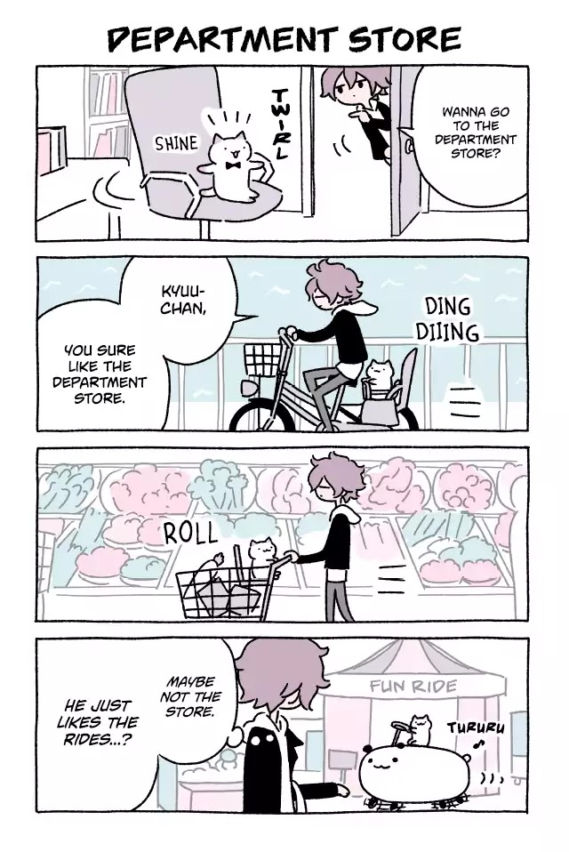 Fushigi Neko no Kyuu-chan Chapter 193 page 1 - Chapter 193: Department Store