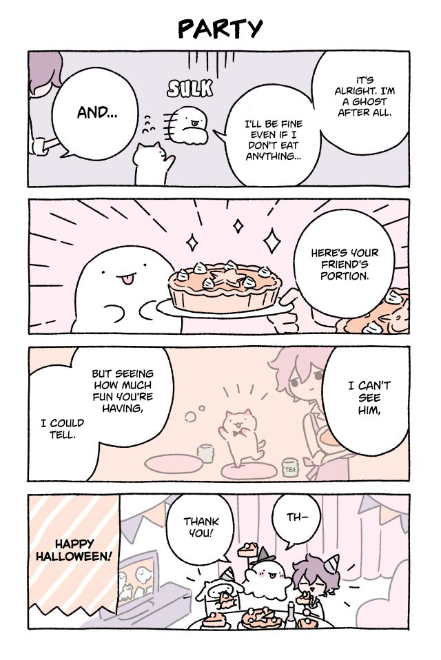 Fushigi Neko no Kyuu-chan Chapter 204 page 1 - Chapter 204: Party