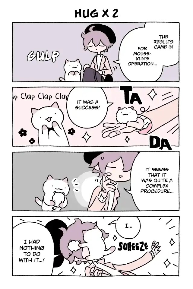 Fushigi Neko no Kyuu-chan Chapter 210 page 1 - Chapter 210: Hug x 2