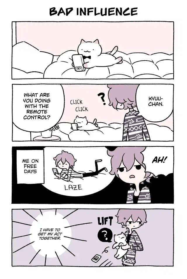 Fushigi Neko no Kyuu-chan Chapter 223 page 1 - Chapter 223: Bad Influence