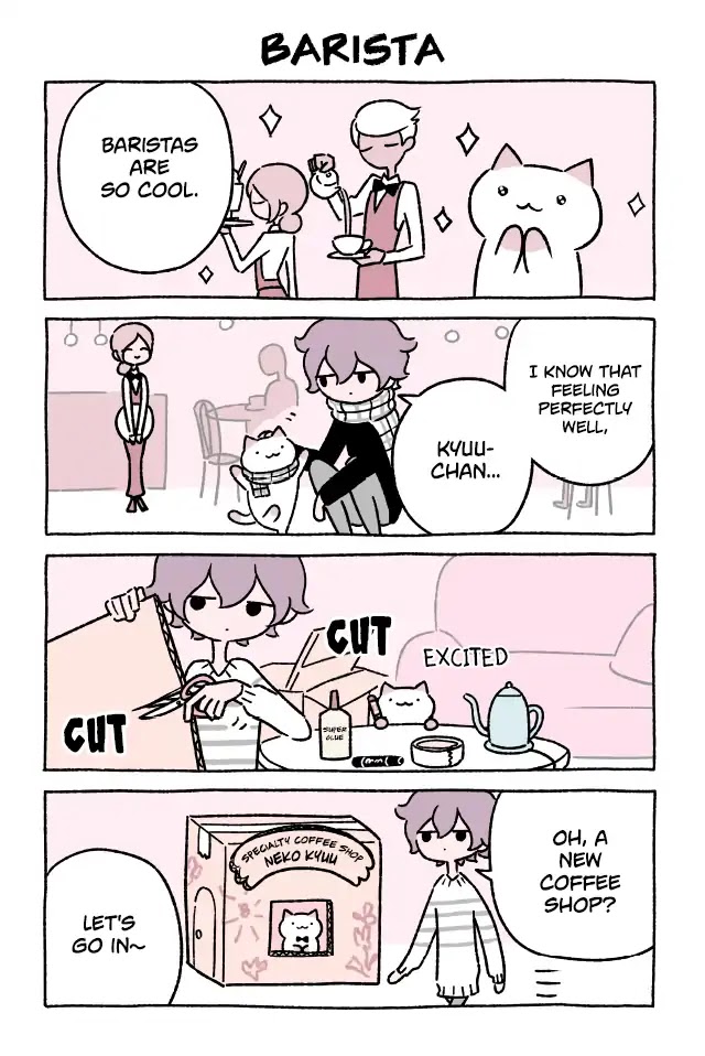 Fushigi Neko no Kyuu-chan Chapter 226 page 1 - Chapter 226: Barista