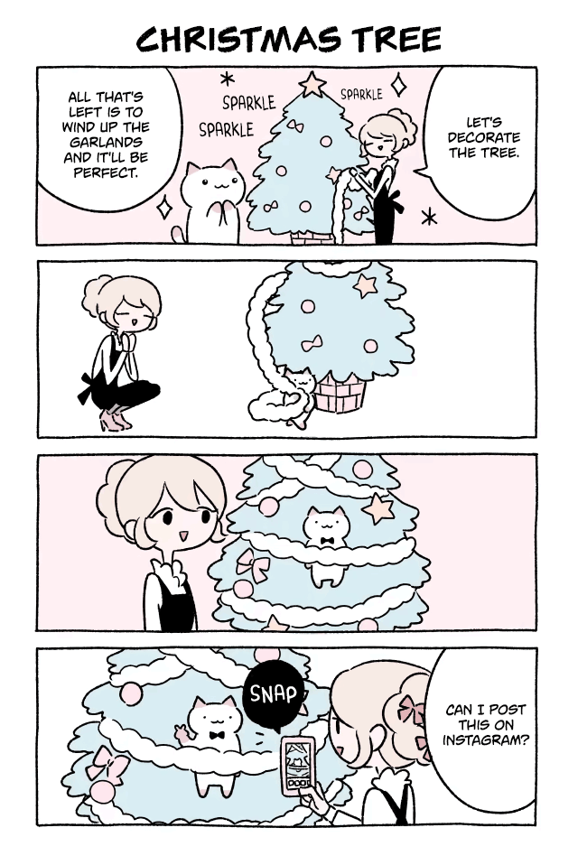 Fushigi Neko no Kyuu-chan Chapter 236 page 1 - Chapter 236 - Christmas Tree