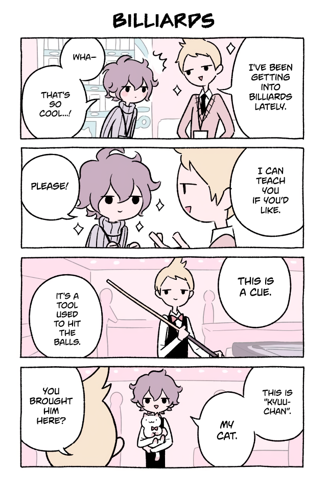Fushigi Neko no Kyuu-chan Chapter 237 page 1 - Chapter 237: Billiards