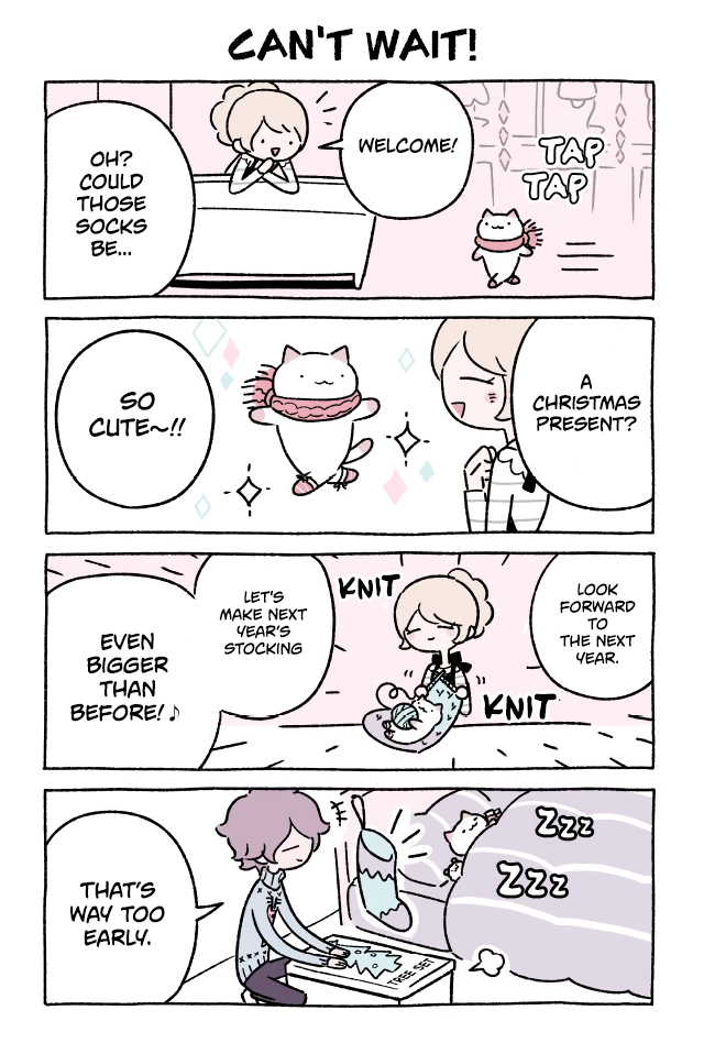 Fushigi Neko no Kyuu-chan Chapter 242 page 1 - Chapter 242: Can't Wait!