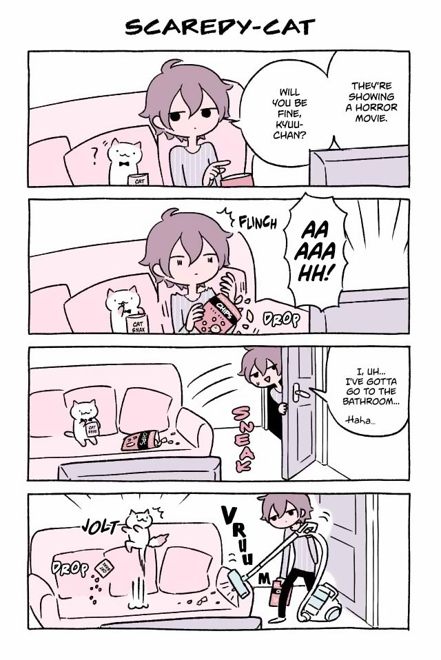 Fushigi Neko no Kyuu-chan Chapter 25 page 1 - Chapter 25 : Scaredy-cat
