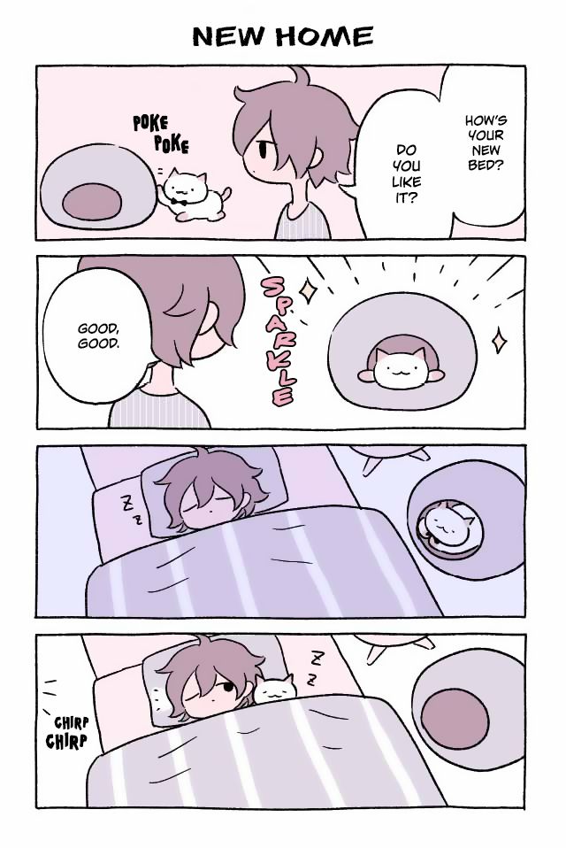 Fushigi Neko no Kyuu-chan Chapter 26 page 1 - Chapter 26 : New Home