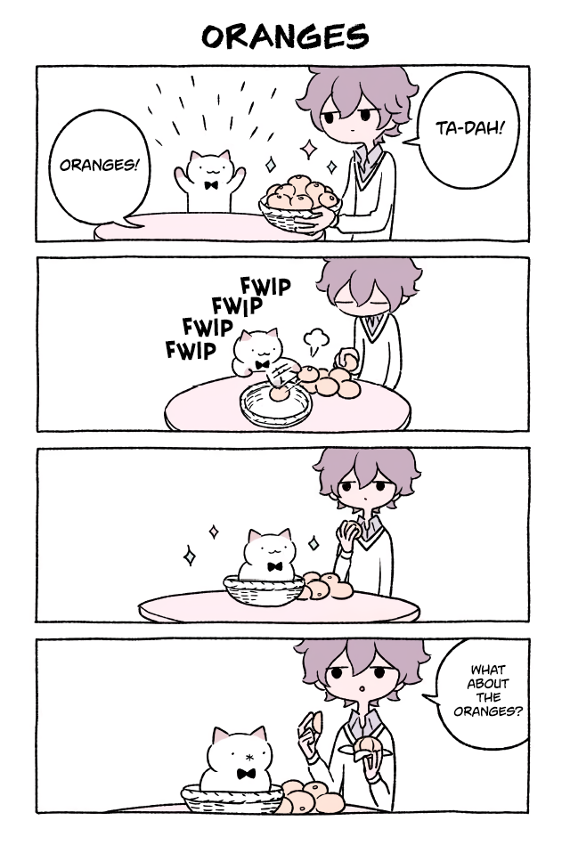 Fushigi Neko no Kyuu-chan Chapter 273 page 1 - Chapter 273: Oranges
