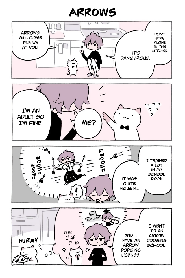 Fushigi Neko no Kyuu-chan Chapter 281 page 1 - Chapter 281: Arrows