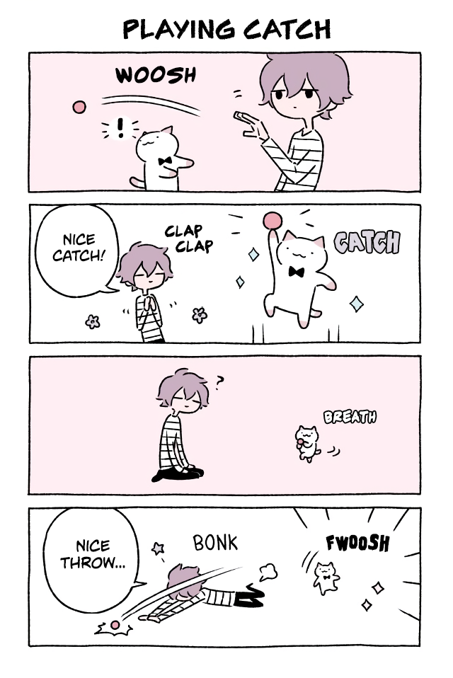 Fushigi Neko no Kyuu-chan Chapter 288 page 1 - Chapter 288: Playing Catch