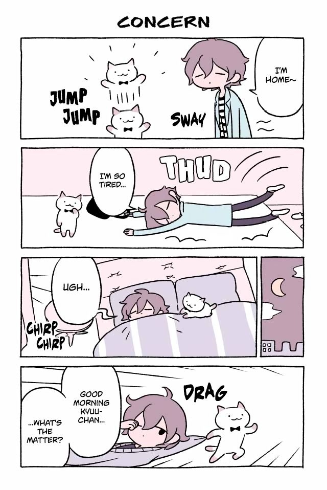 Fushigi Neko no Kyuu-chan Chapter 29 page 1 - Chapter 29 : Concern