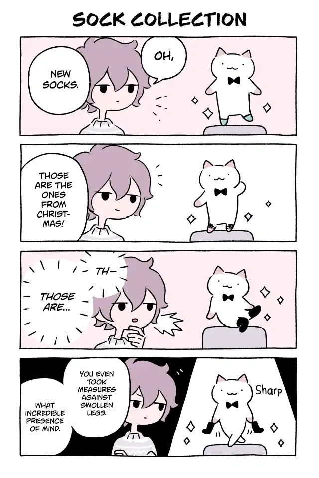 Fushigi Neko no Kyuu-chan Chapter 292 page 1 - Chapter 292: Sock Collection