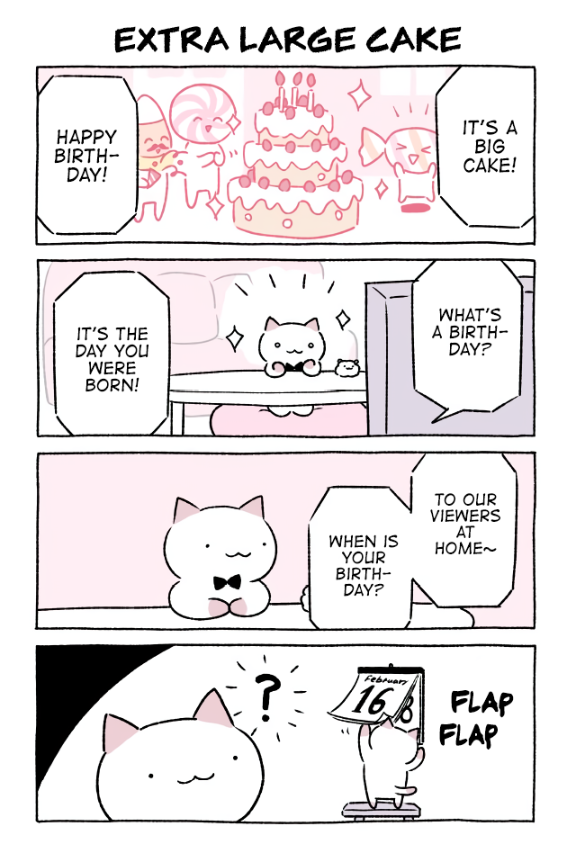 Fushigi Neko no Kyuu-chan Chapter 294 page 1 - Chapter 294: Extra Large Cake