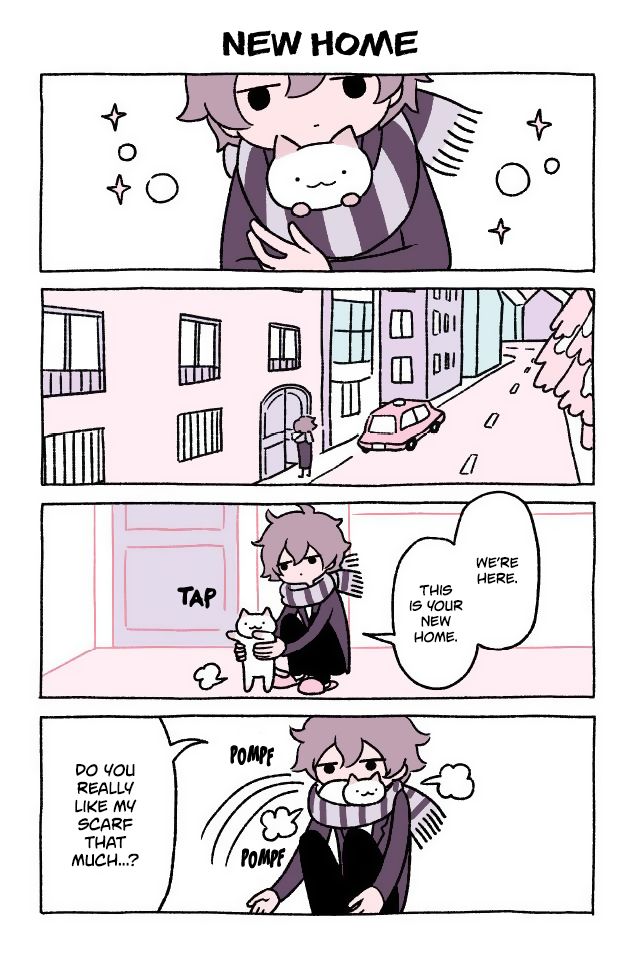 Fushigi Neko no Kyuu-chan Chapter 3 page 1 - Chapter 3 : New Home