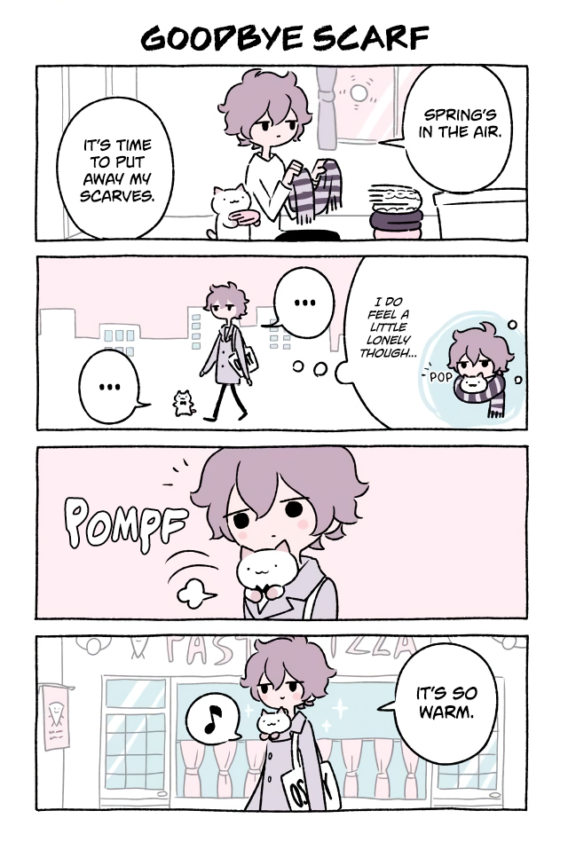 Fushigi Neko no Kyuu-chan Chapter 313 page 1 - Chapter 313: Goodbye Scarf
