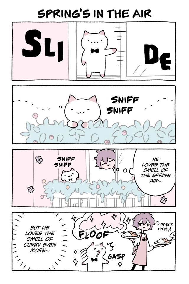 Fushigi Neko no Kyuu-chan Chapter 314 page 1 - Chapter 314: Spring’s in the Air