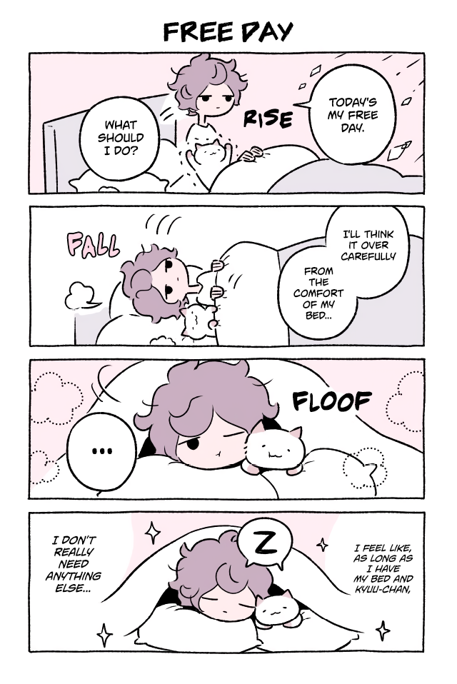 Fushigi Neko no Kyuu-chan Chapter 321 page 1 - Chapter 321: Free Day
