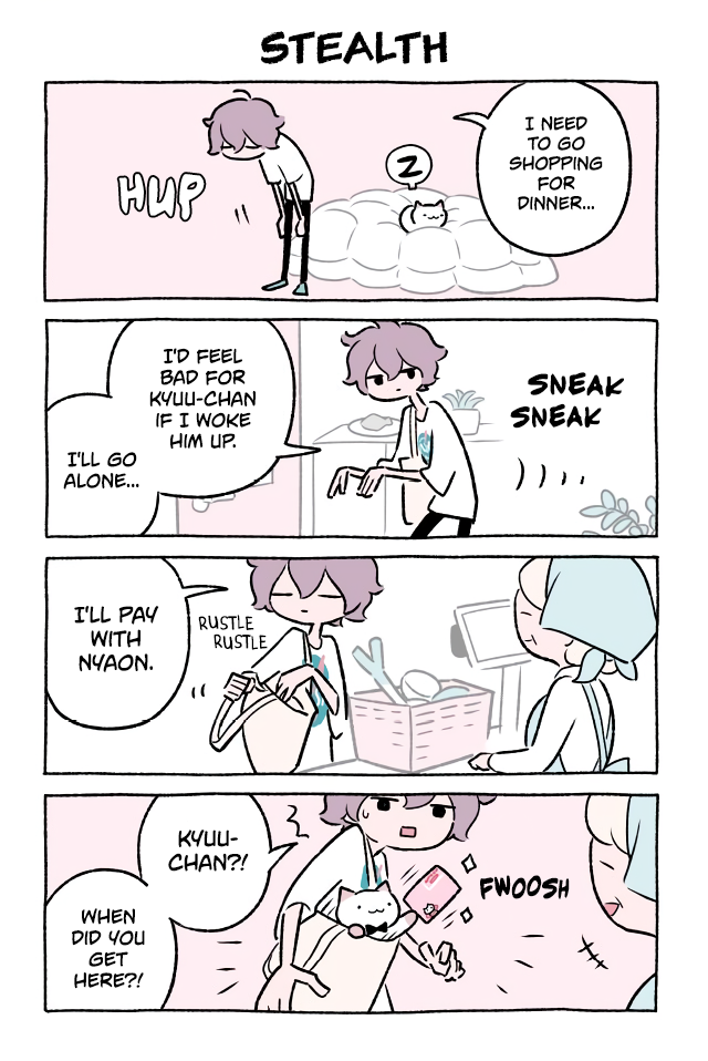 Fushigi Neko no Kyuu-chan Chapter 324 page 1 - Chapter 324: Stealth