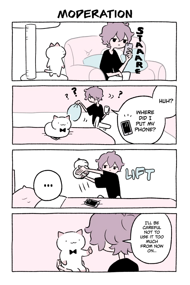 Fushigi Neko no Kyuu-chan Chapter 327 page 1 - Chapter 327: Moderation