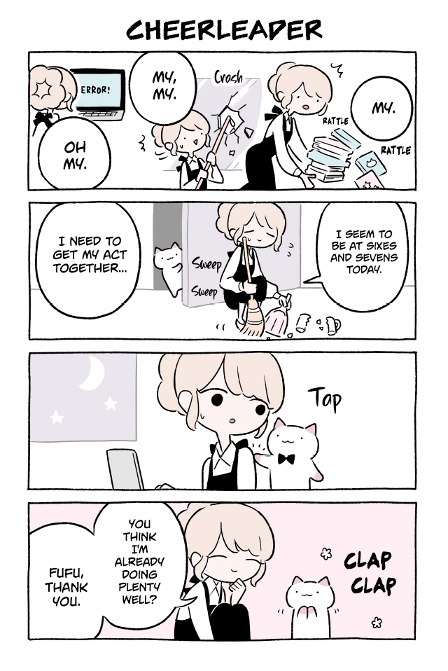 Fushigi Neko no Kyuu-chan Chapter 332 page 1 - Chapter 332: Cheerleader