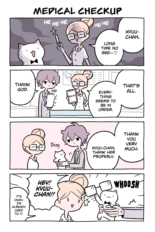 Fushigi Neko no Kyuu-chan Chapter 341 page 1 - Chapter 341: Medical Checkup
