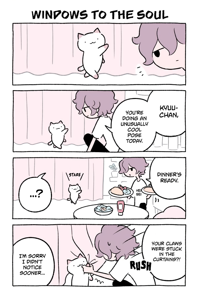Fushigi Neko no Kyuu-chan Chapter 344 page 1 - Chapter 344: Windows to the Soul