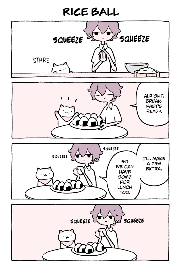 Fushigi Neko no Kyuu-chan Chapter 345 page 1 - Chapter 345: Rice Ball