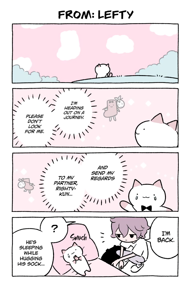 Fushigi Neko no Kyuu-chan Chapter 349 page 1 - Chapter 349: From: Lefty