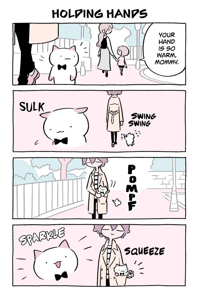 Fushigi Neko no Kyuu-chan Chapter 358 page 1 - Chapter 358: Holding Hands