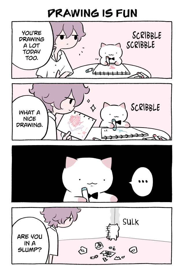 Fushigi Neko no Kyuu-chan Chapter 359 page 1 - Chapter 359: Drawing is Fun