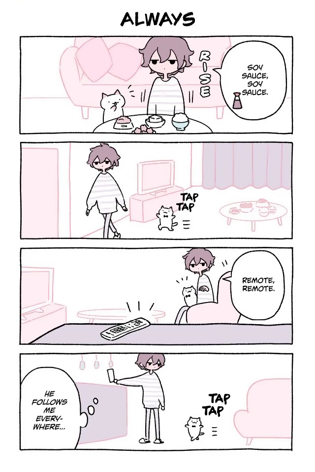 Fushigi Neko no Kyuu-chan Chapter 36 page 1 - Chapter 36: Always