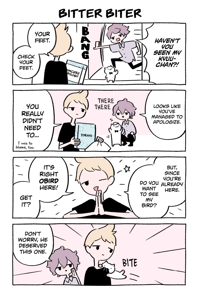Fushigi Neko no Kyuu-chan Chapter 365 page 1 - Chapter 365: Bitter Biter