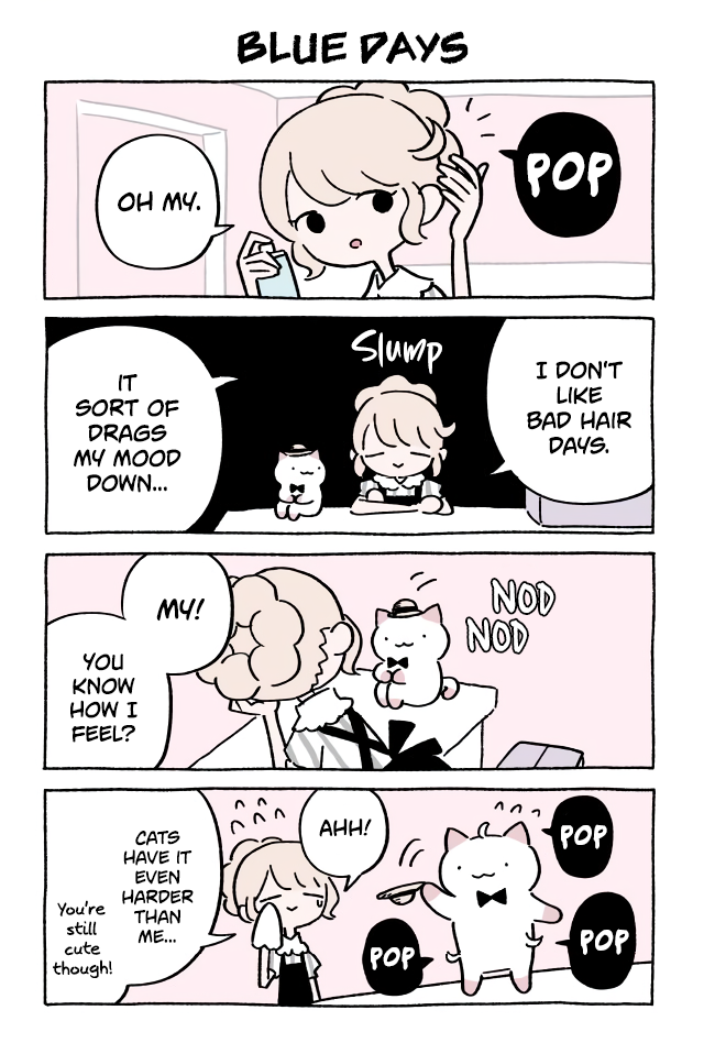 Fushigi Neko no Kyuu-chan Chapter 371 page 1 - Chapter 371: Blue Days