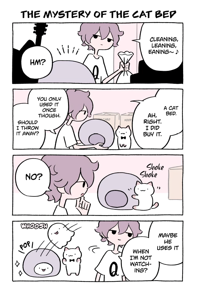 Fushigi Neko no Kyuu-chan Chapter 372 page 1 - Chapter 372: The Mystery of the Cat Bed