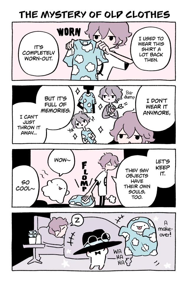 Fushigi Neko no Kyuu-chan Chapter 373 page 1 - Chapter 373: The Mystery of Old Clothes