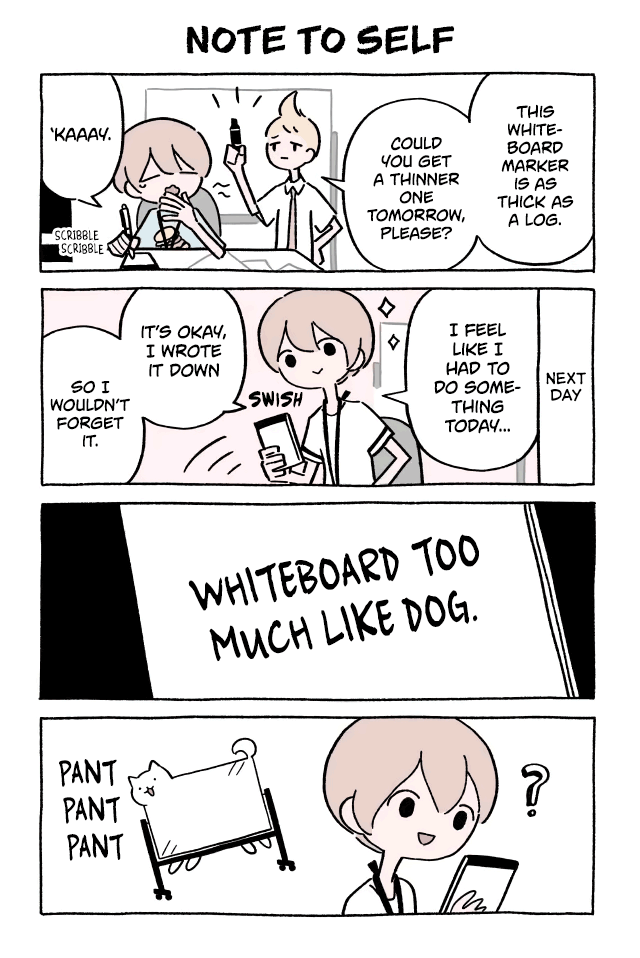 Fushigi Neko no Kyuu-chan Chapter 376 page 1 - Chapter 376: Note to Self