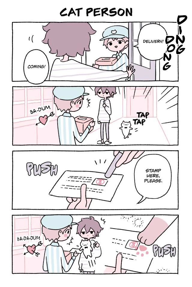 Fushigi Neko no Kyuu-chan Chapter 38 page 1 - Chapter 38: Cat Person