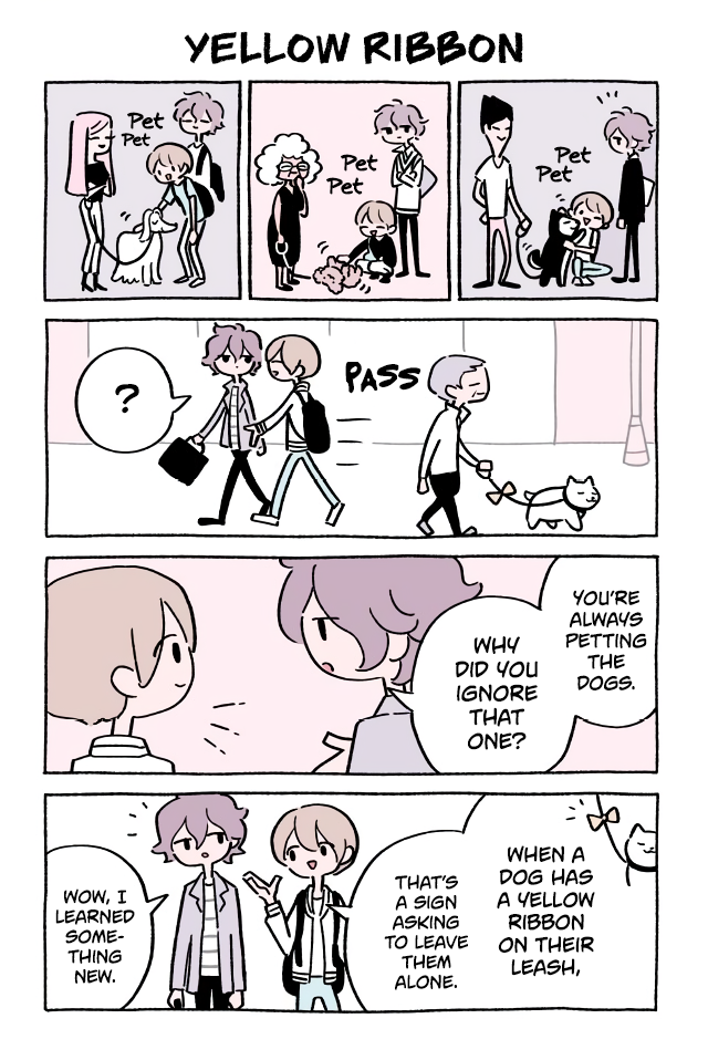 Fushigi Neko no Kyuu-chan Chapter 383 page 1 - Chapter 383: Yellow Ribbon