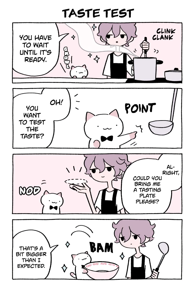 Fushigi Neko no Kyuu-chan Chapter 385 page 1 - Chapter 385: Taste Test