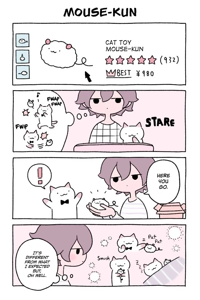 Fushigi Neko no Kyuu-chan Chapter 39 page 1 - Chapter 39: Mouse-kun