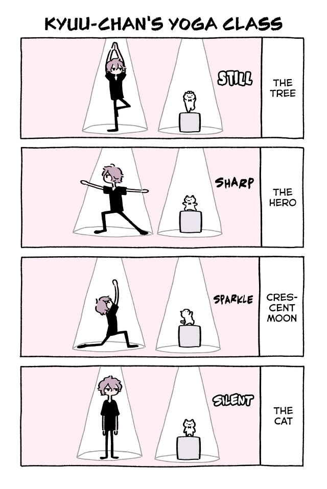 Fushigi Neko no Kyuu-chan Chapter 390 page 1 - Chapter 390: Kyuu-chan's Yoga Class