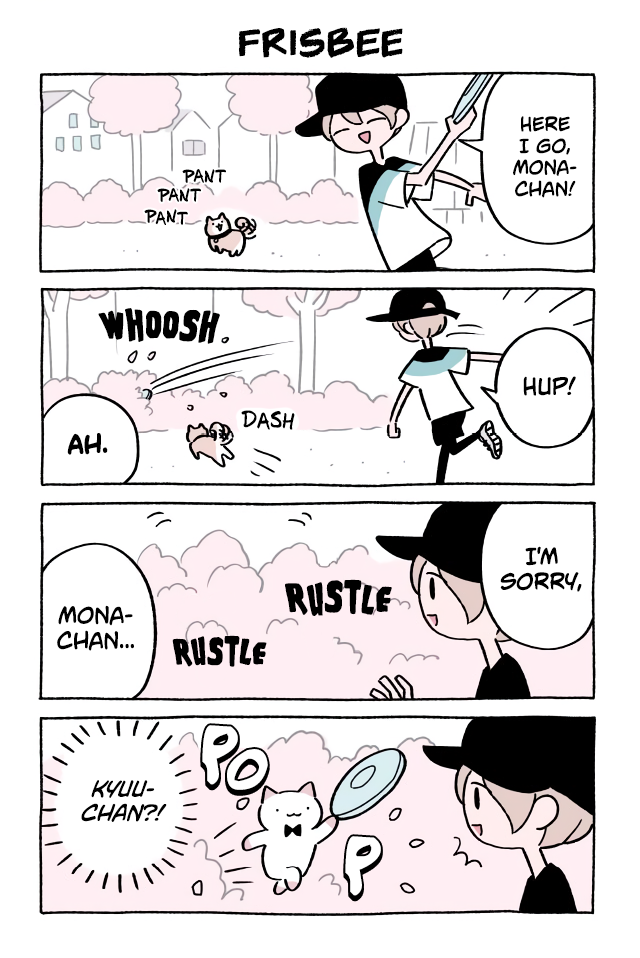 Fushigi Neko no Kyuu-chan Chapter 391 page 1 - Chapter 391: Frisbee