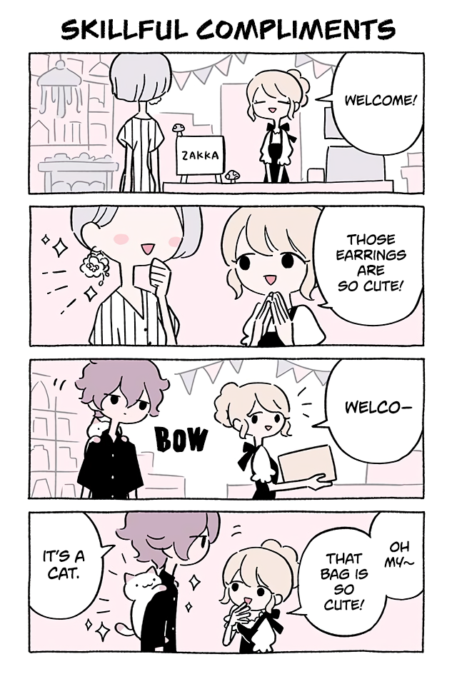 Fushigi Neko no Kyuu-chan Chapter 395 page 1 - Chapter 395: Skillful Compliments