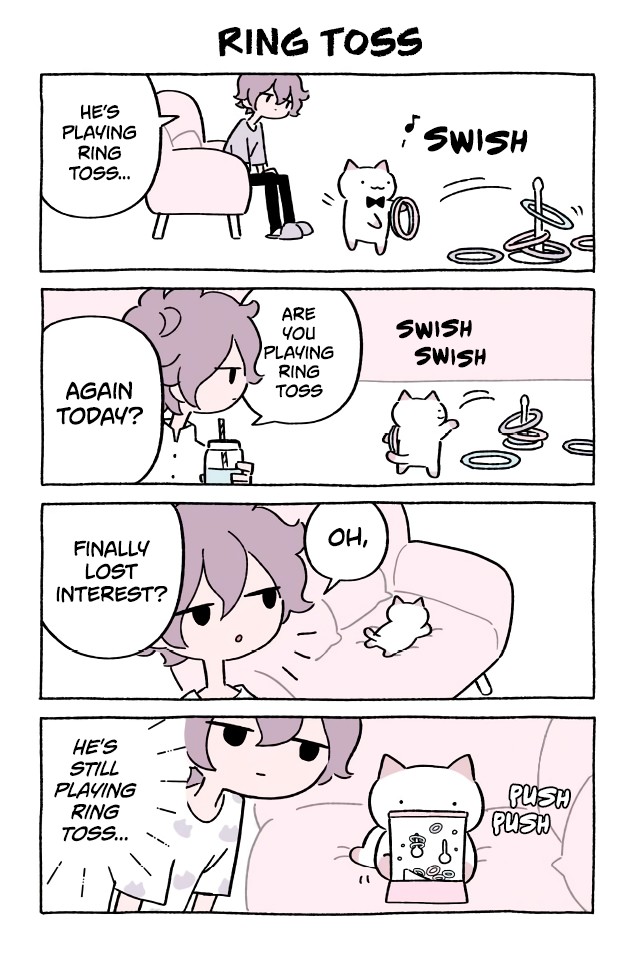 Fushigi Neko no Kyuu-chan Chapter 399 page 1 - Chapter 399: Ring Toss