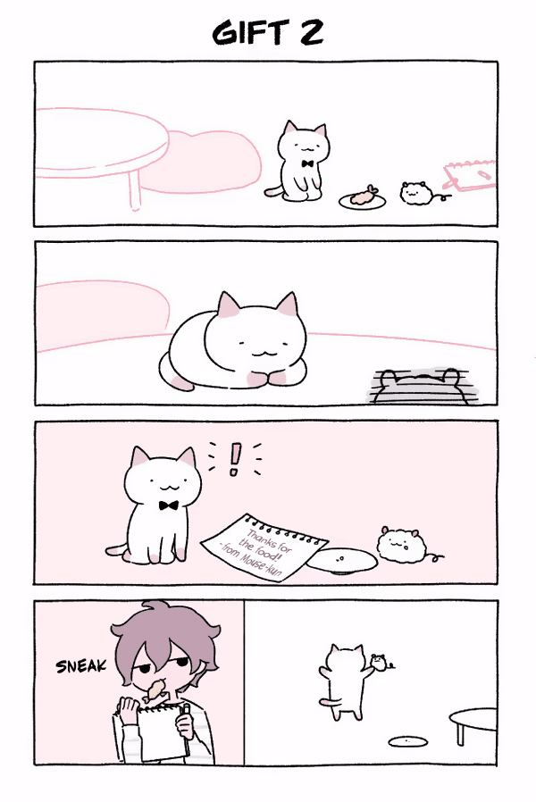 Fushigi Neko no Kyuu-chan Chapter 41 page 1 - Chapter 41: Gift 2