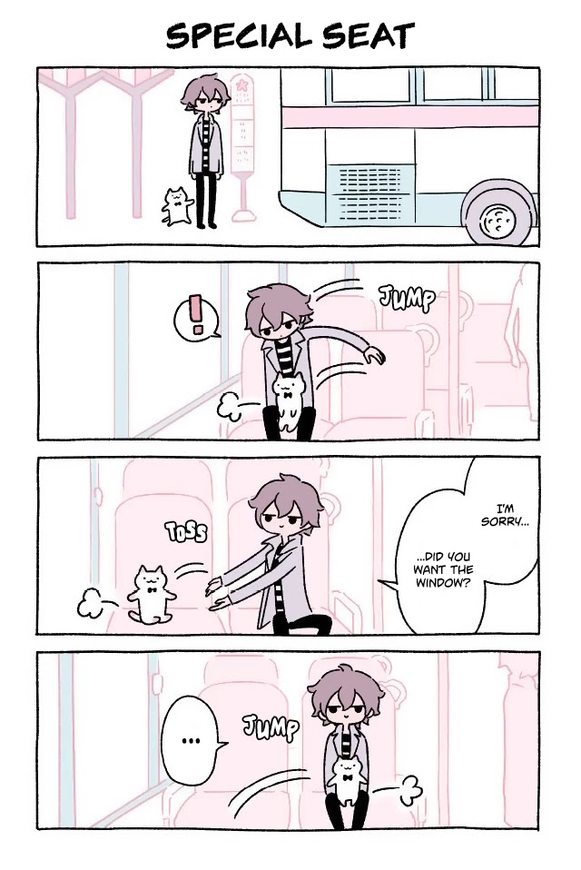 Fushigi Neko no Kyuu-chan Chapter 42 page 1 - Chapter 42: Special Seat