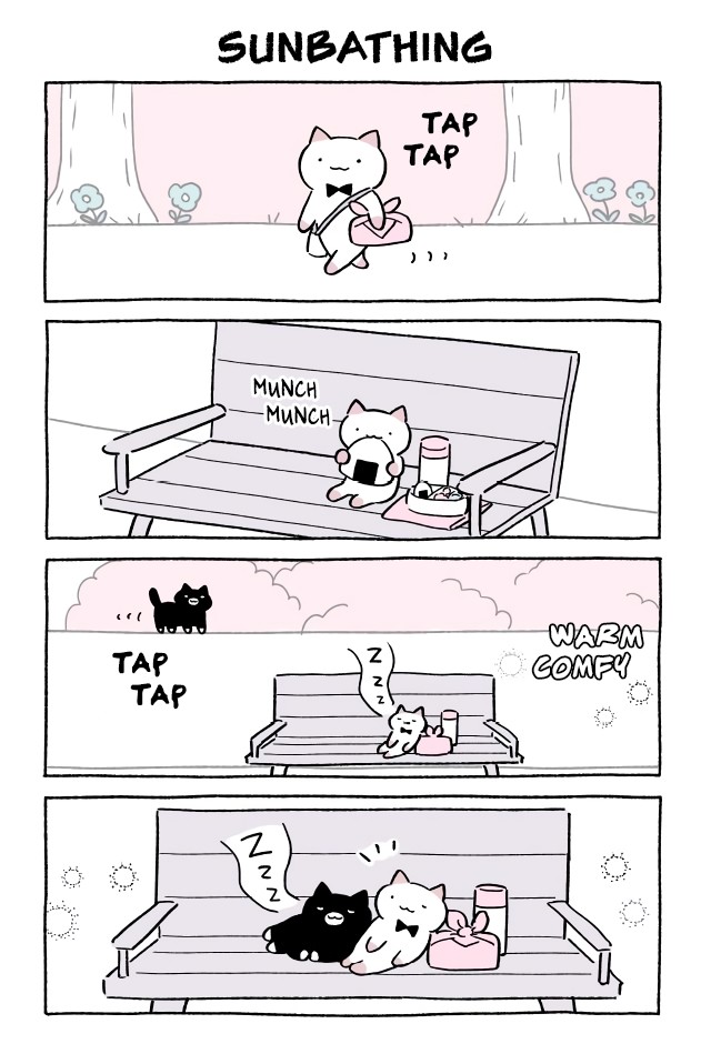 Fushigi Neko no Kyuu-chan Chapter 420 page 1 - Chapter 420: Sunbathing