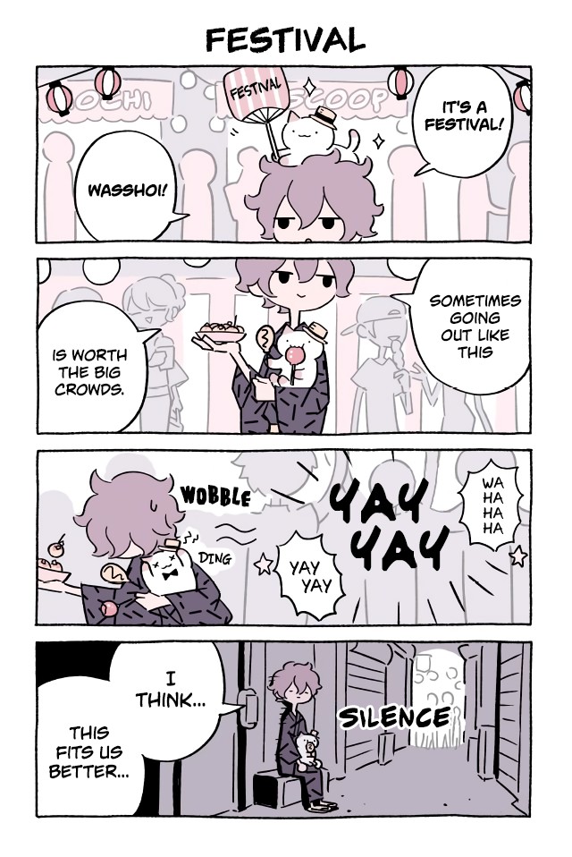 Fushigi Neko no Kyuu-chan Chapter 427 page 1 - Chapter 427: Festival