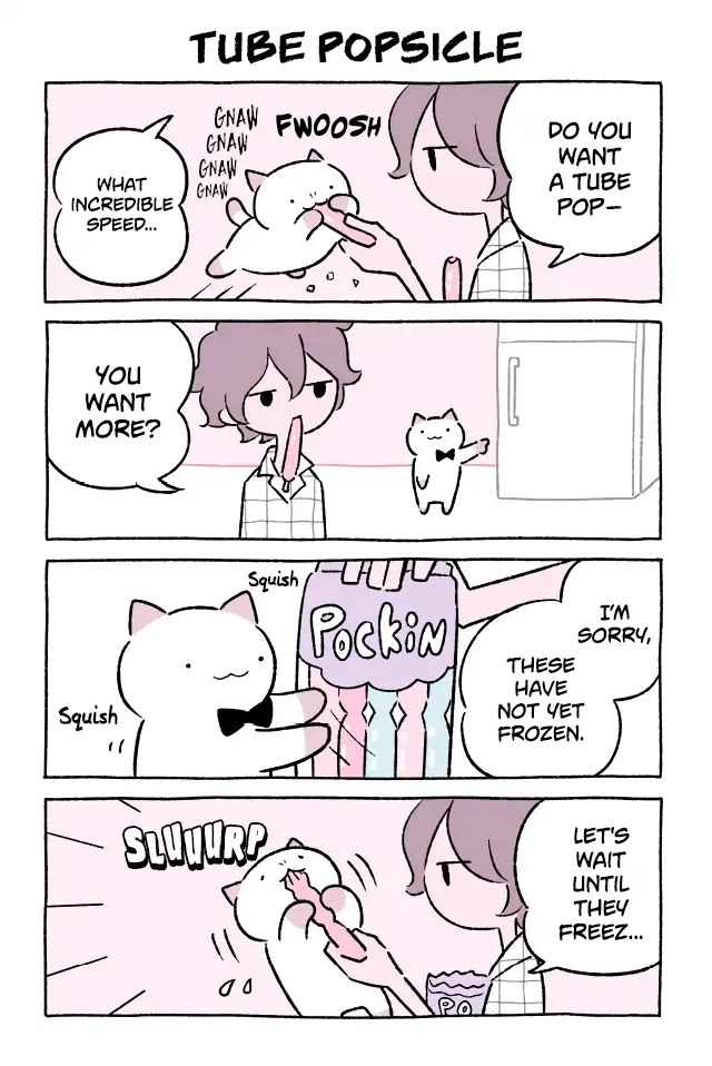 Fushigi Neko no Kyuu-chan Chapter 432 page 1 - Chapter 432: Tube Popsicle