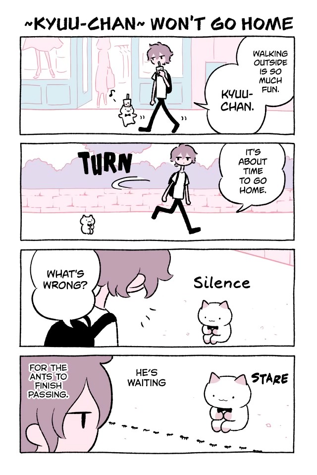 Fushigi Neko no Kyuu-chan Chapter 434 page 1 - Chapter 434: ~Kyuu-chan~ Won’t Go Home