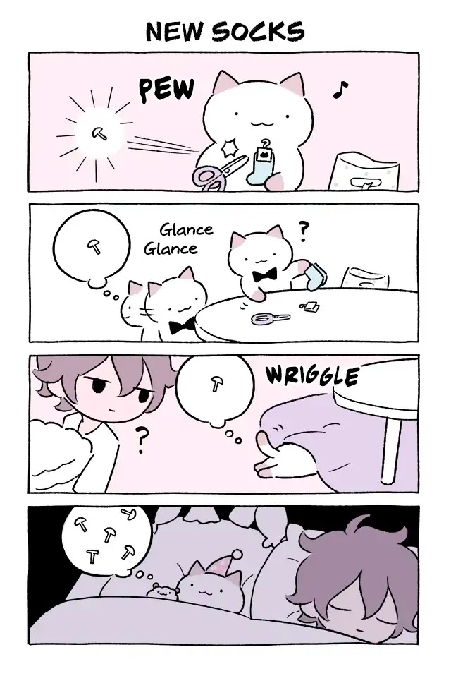 Fushigi Neko no Kyuu-chan Chapter 435 page 1 - Chapter 435: New Socks